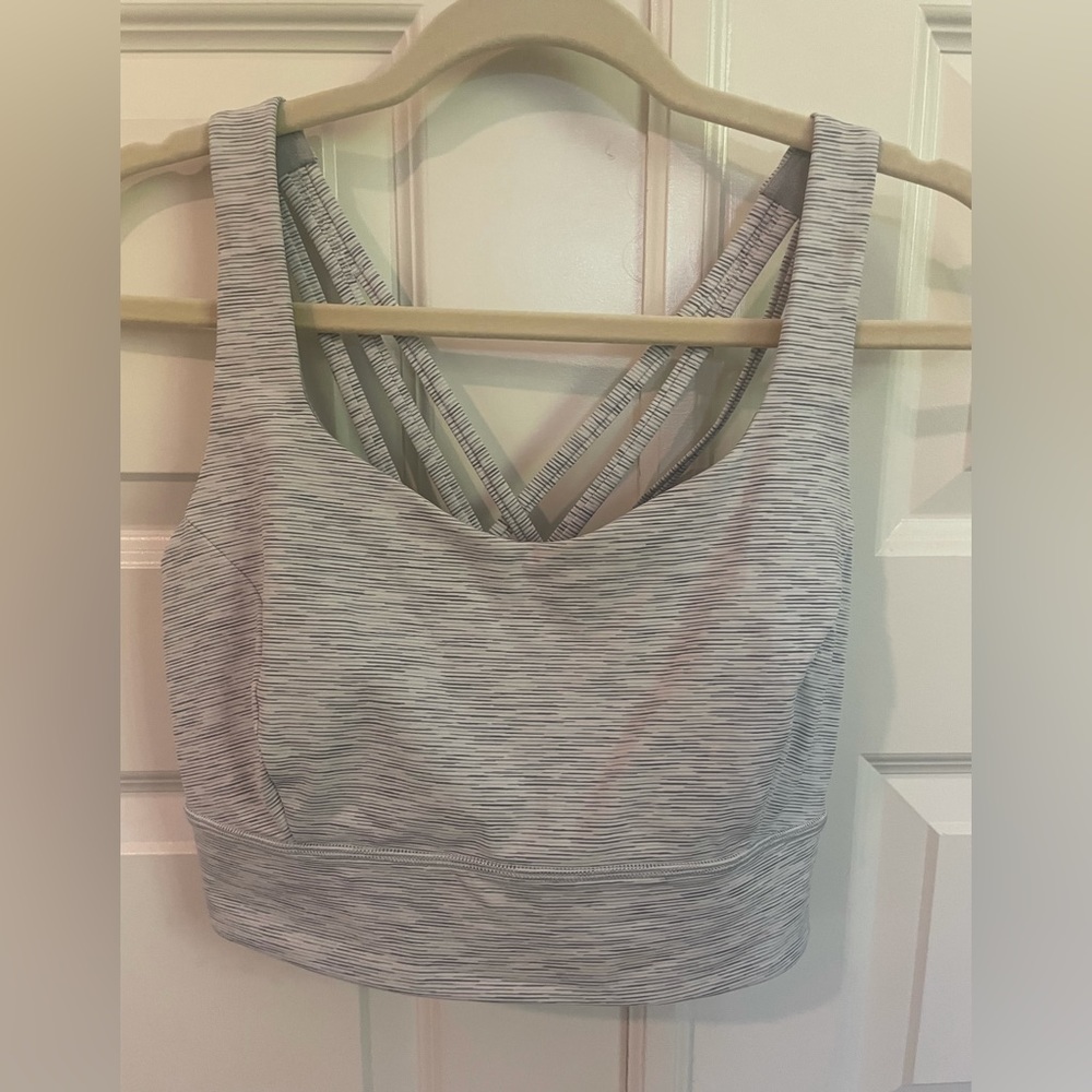 Free to Be Serene Longline Bra Light Support Sz 12 Wee Are From Space
